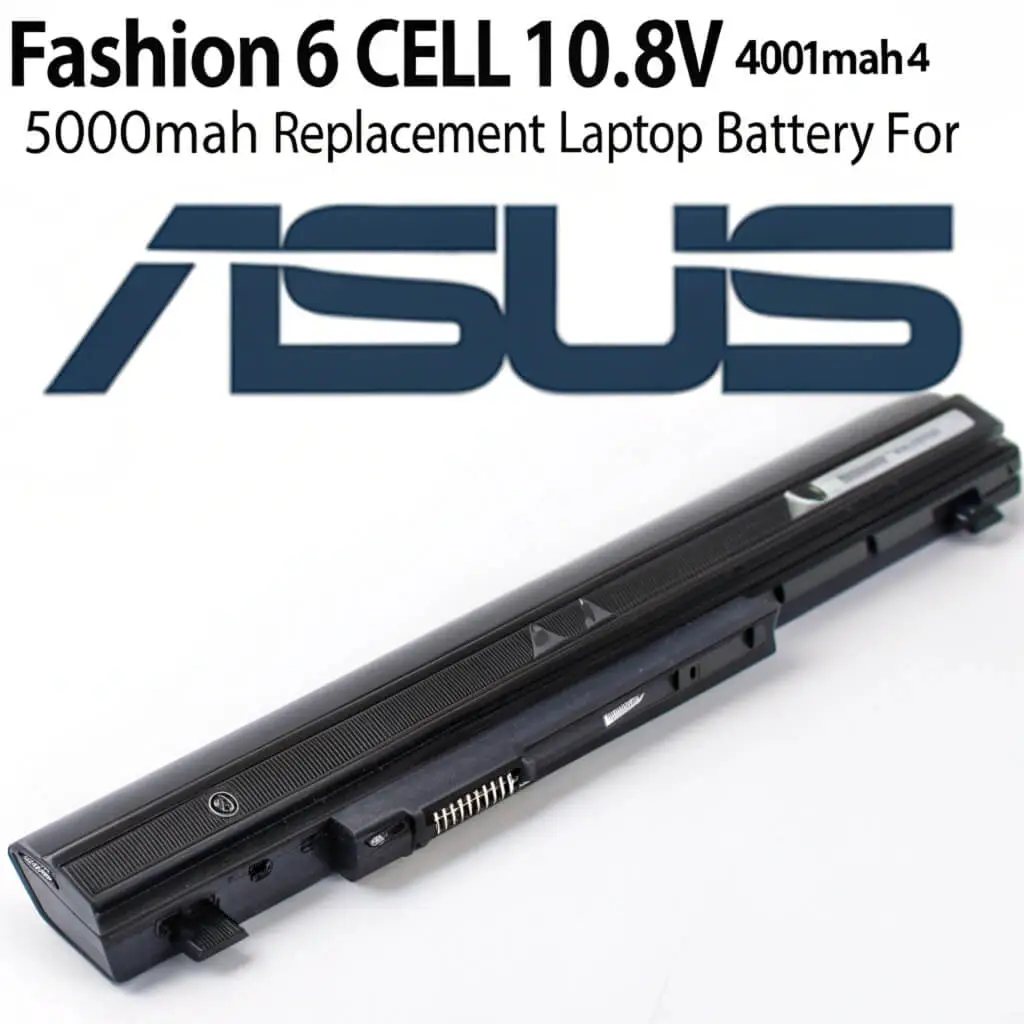 Fashion 6 Cell 10.8V 4001mAh-5000mAh Replacement Laptop Battery for Asus